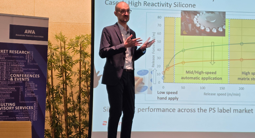 Dr. Sebastien Marrot discusses the future of release coatings for pressure sensitive labels.
